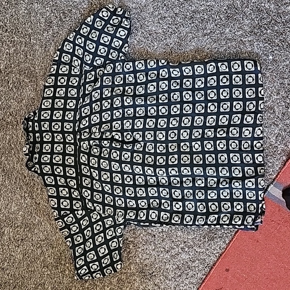 AWESOME SUMMIT SILK BUTTON DOWN SHIRT - Picture 5 of 8